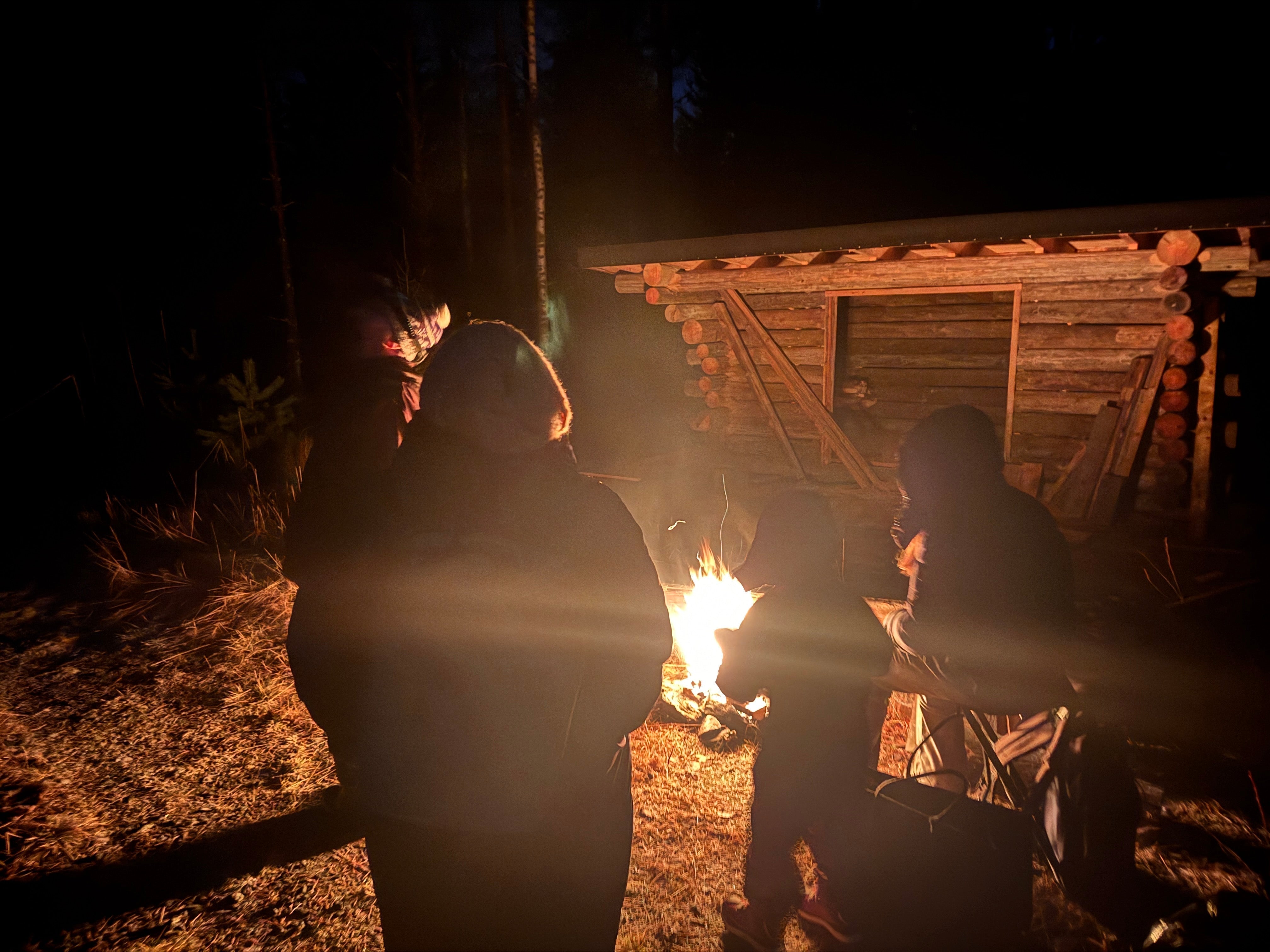Mukana tukemassa partiotaitokilpailuja Ylöjärvellä