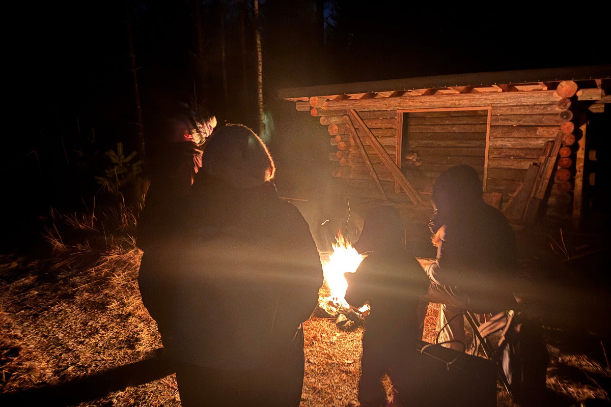 Mukana tukemassa partiotaitokilpailuja Ylöjärvellä