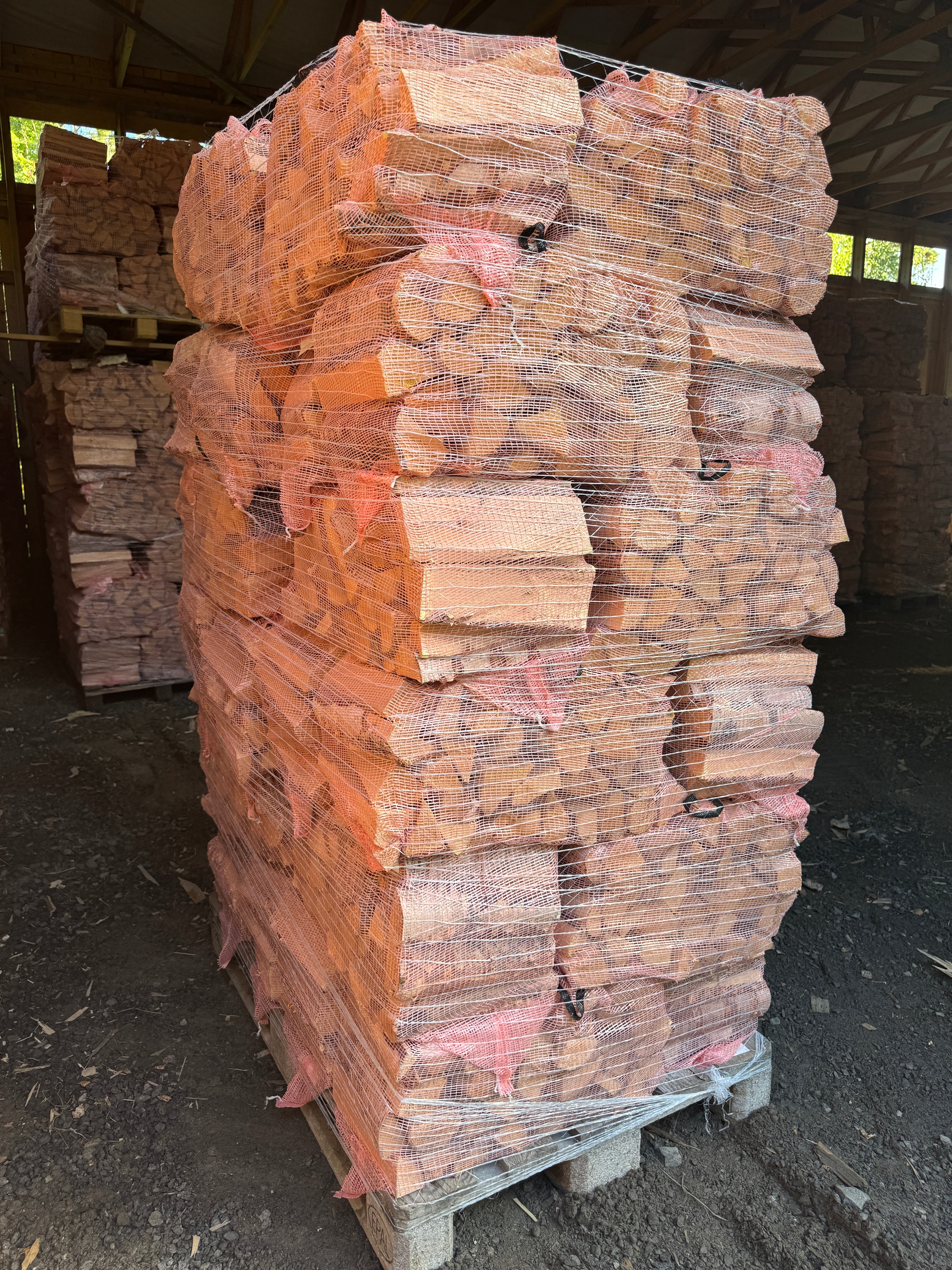 Koivuklapit valmiina toimitukseen - kakkoslaatu