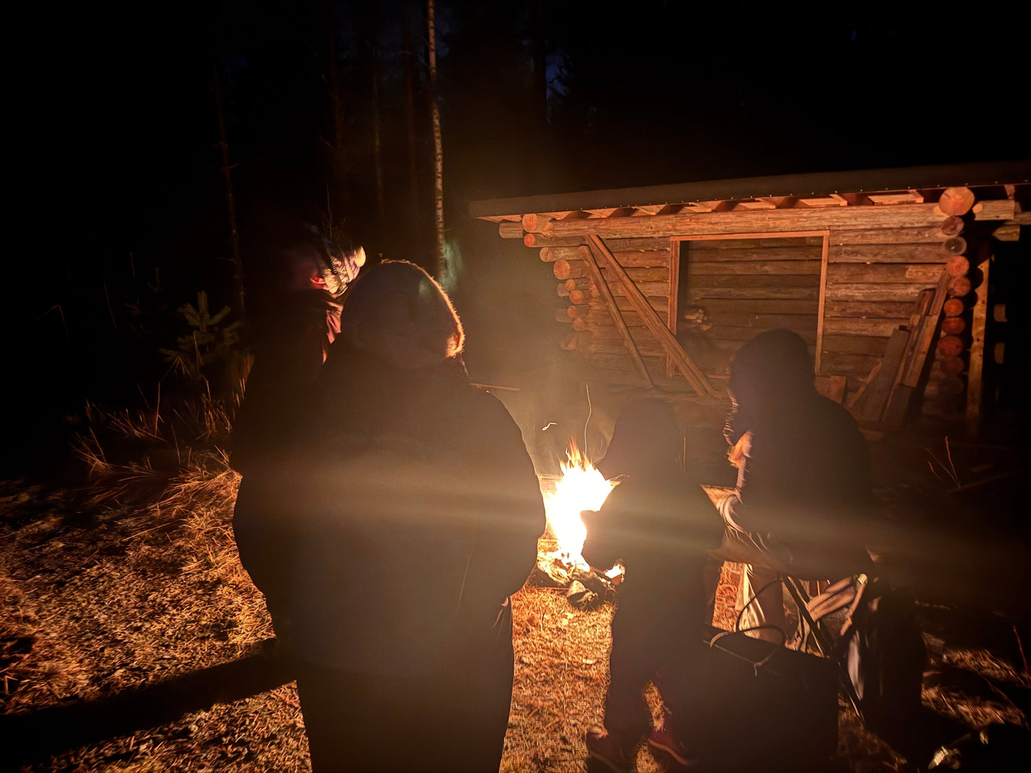 Mukana tukemassa partiotaitokilpailuja Ylöjärvellä