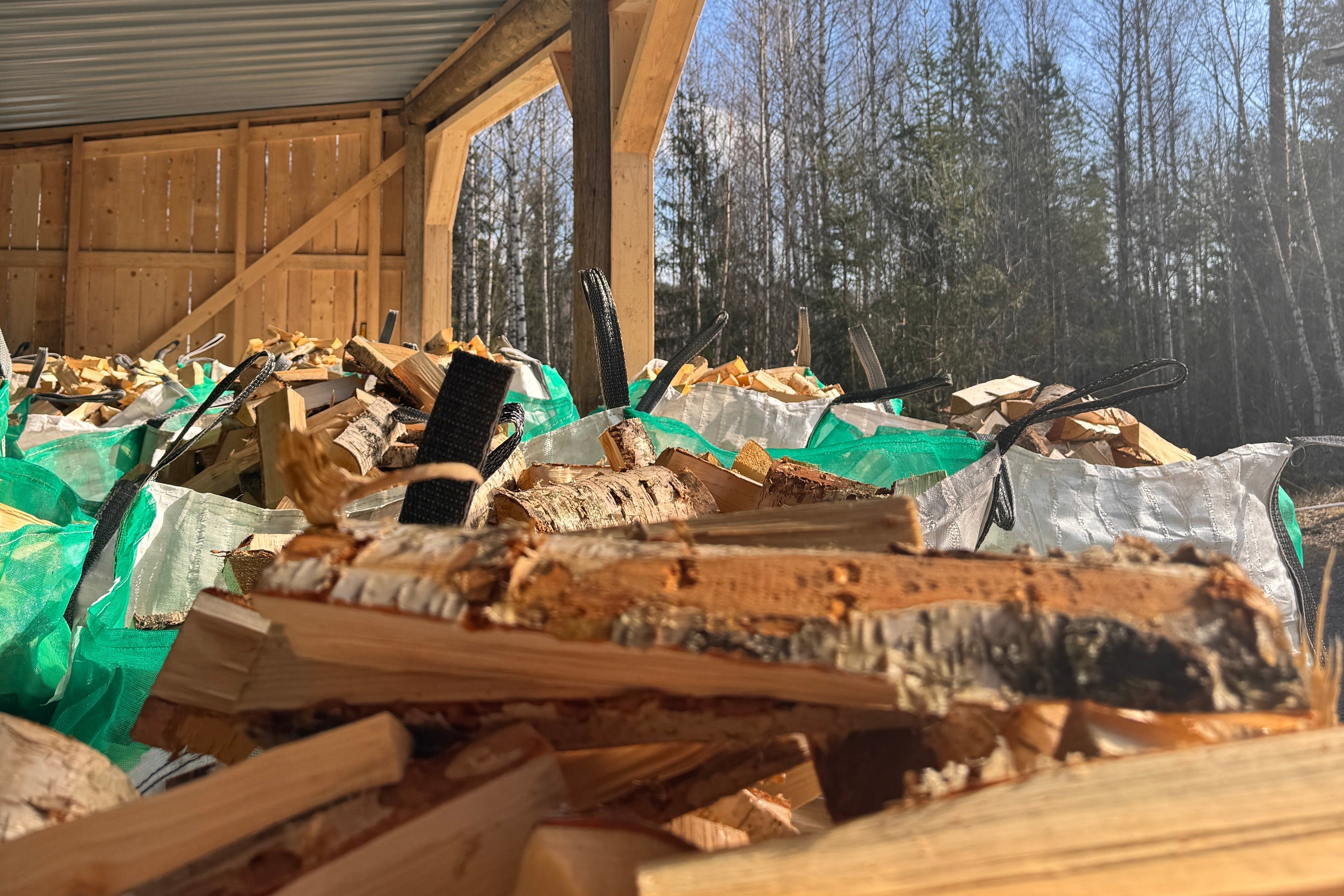 Polttopuut Pirkanmaalla kuivumassa